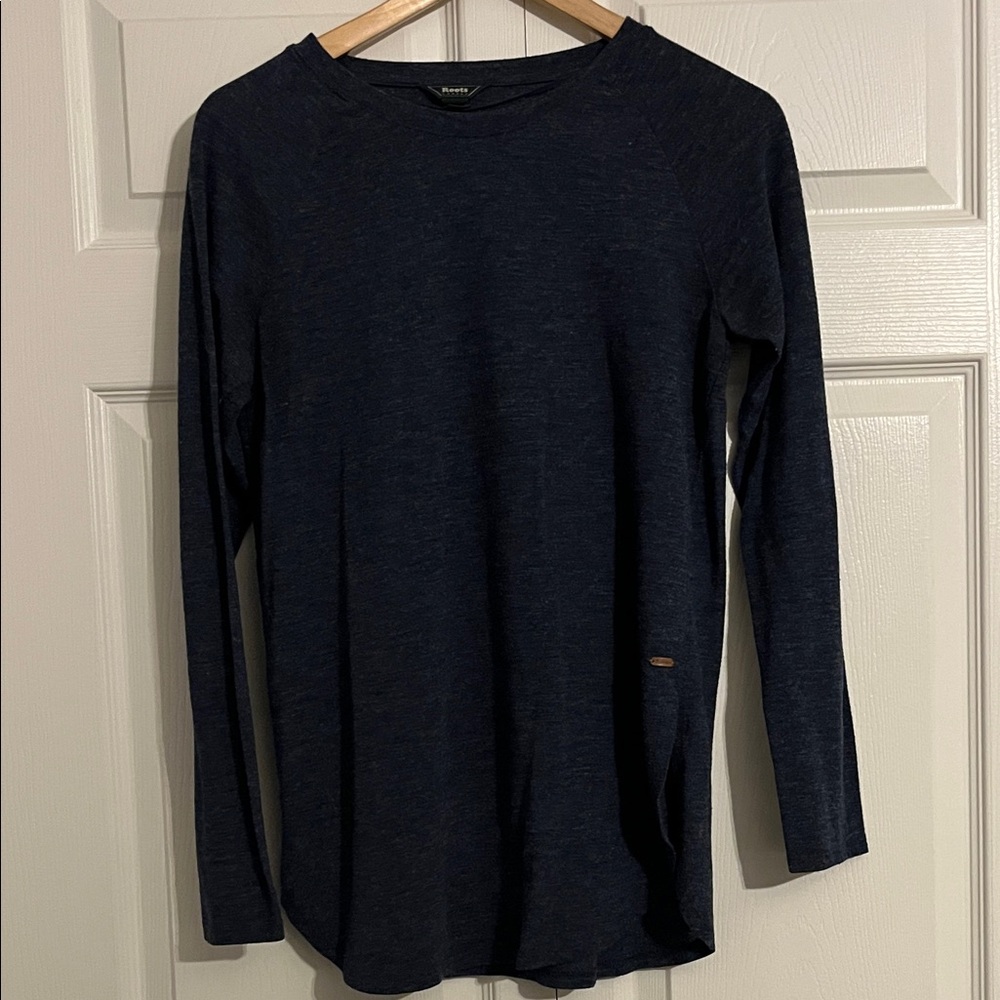 Roots Navy Long Sleeve Top